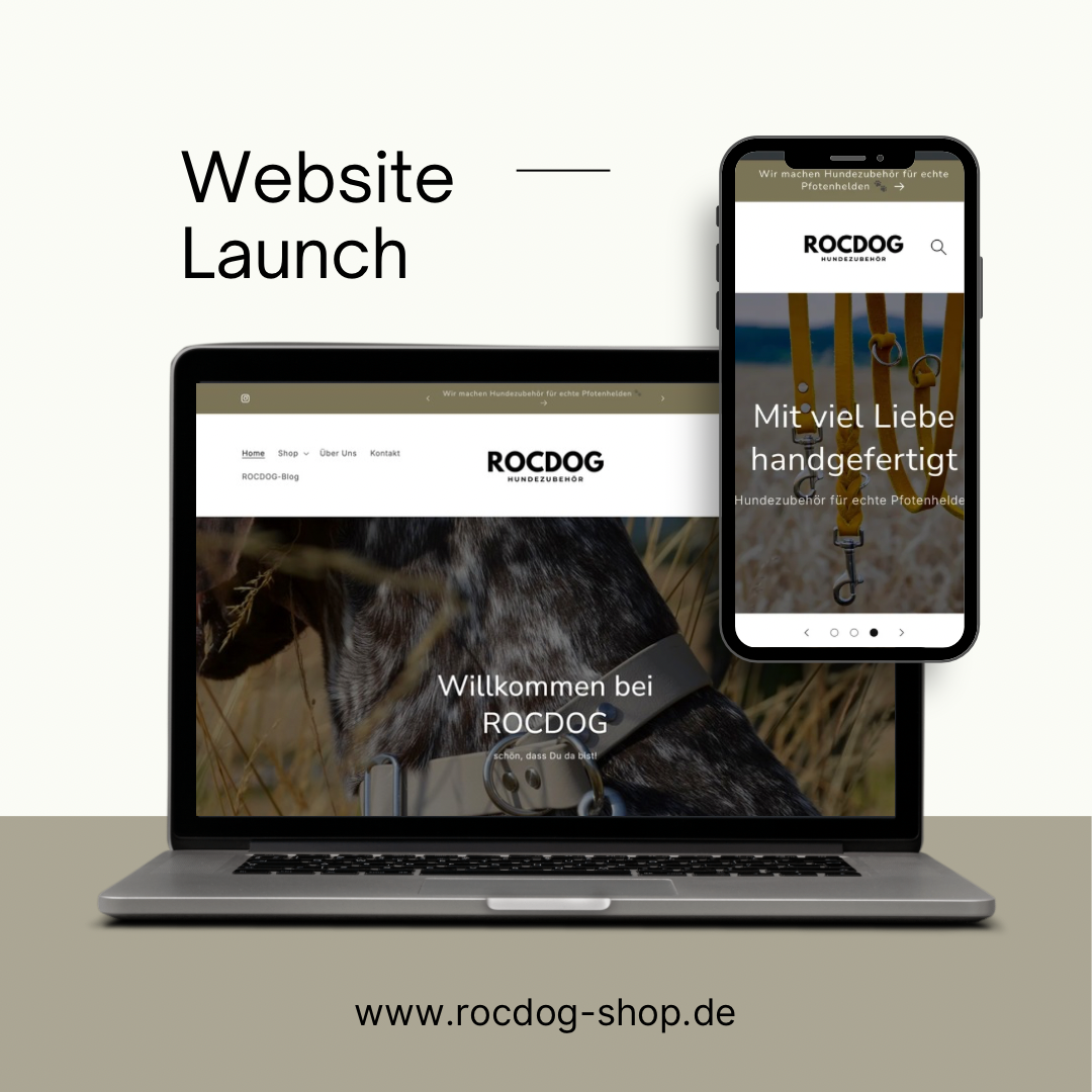 🎉 Websitelaunch von ROCDOG