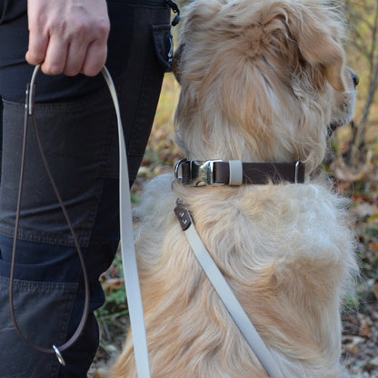 DOLINE - BioThane® Halsband in dunkelbraun