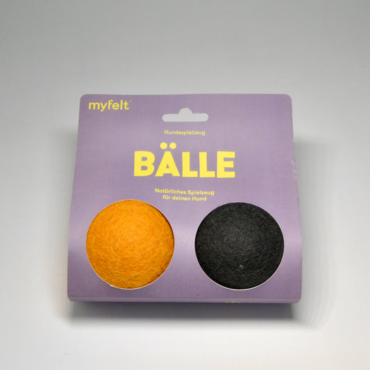 Risa & Kuno Hundespielzeug - Filzball Set