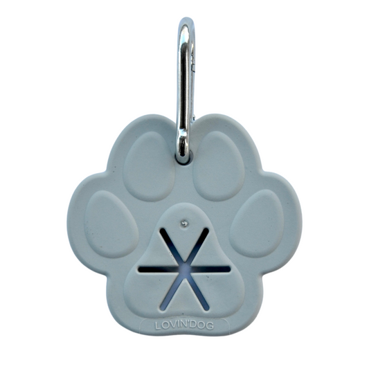 PFOTE Kotbeutelhalter in Light-Grey