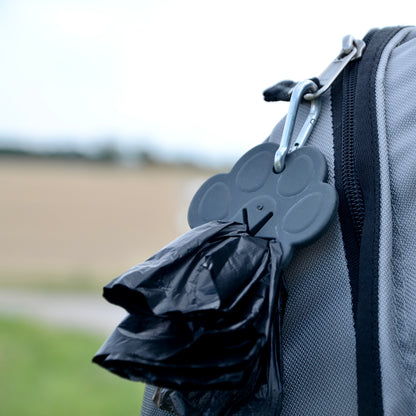 PFOTE Kotbeutelhalter in Dark