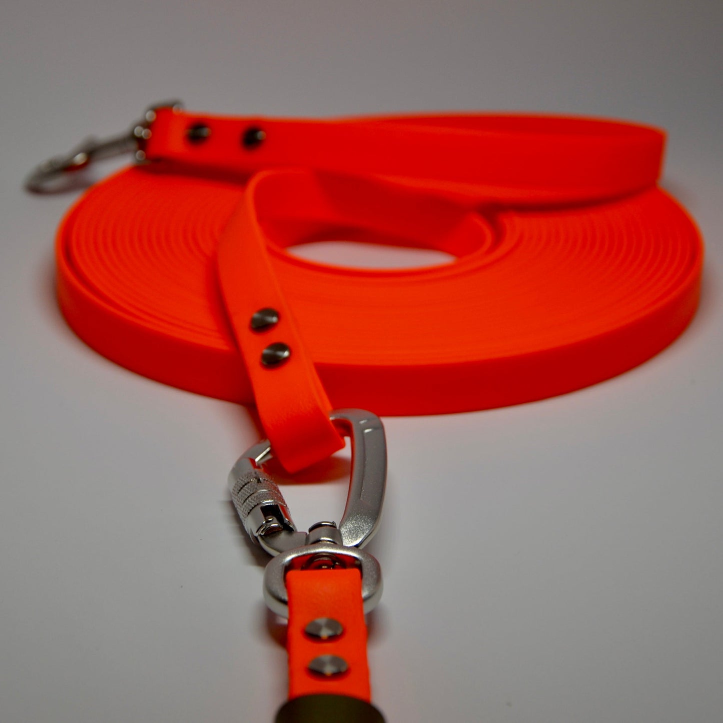 Schleppleine mit abnehmbarer Handschlaufe BioThane®