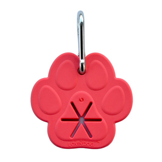 PFOTE Kotbeutelhalter in Pink