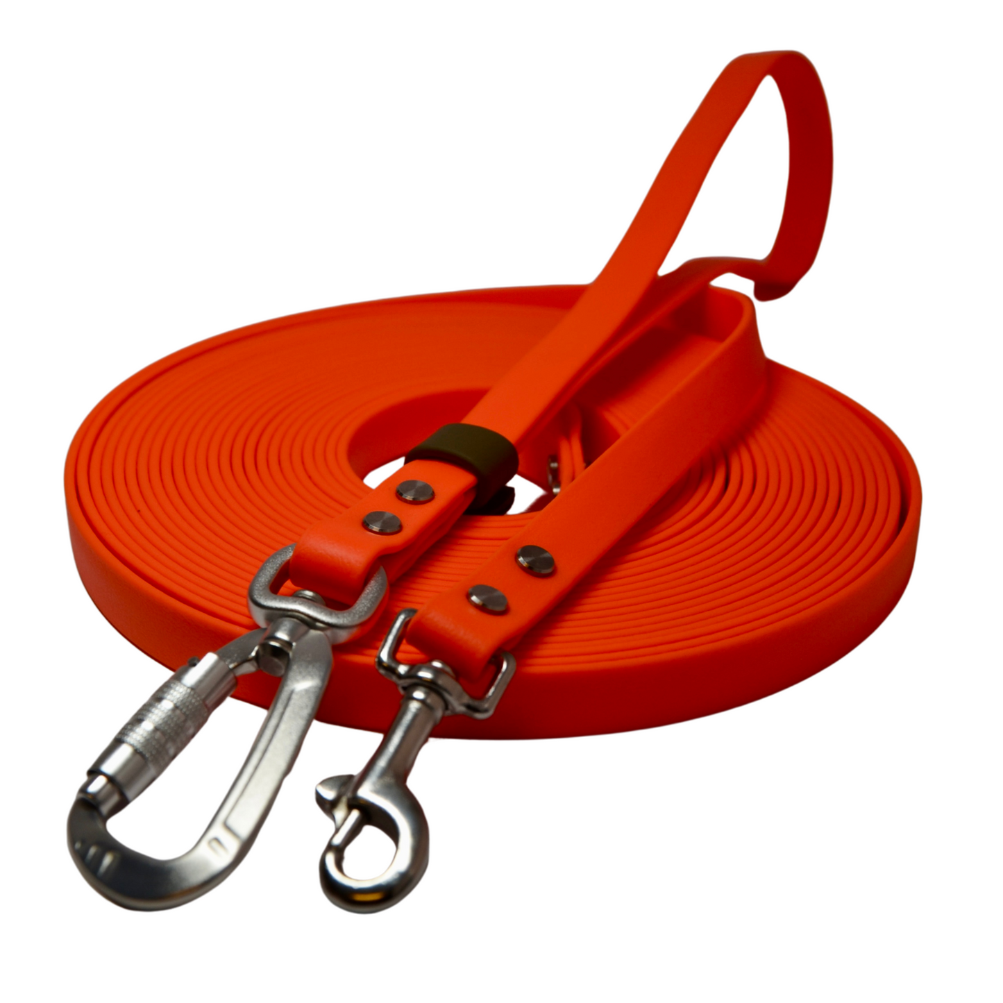 Schleppleine mit abnehmbarer Handschlaufe BioThane®